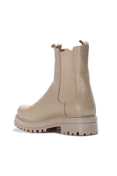 FAST STEP Cizme clasice de damă din piele naturală și blană 757KZA21045