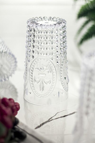 EWs Acrylic Transparent 6-Piece Tall Cup & Water Soft Drink Cup 750 ml (Not Large Size & Glass)