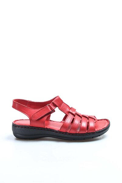 FAST STEP Hakiki Deri Kadın Klasik Sandalet 952ZA21888-1