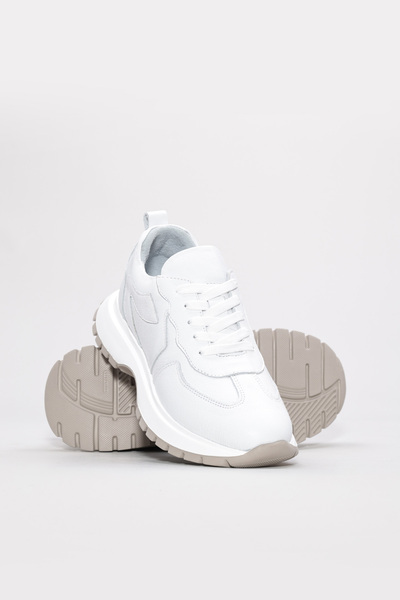 FAST STEP Γυναικεία παπούτσια casual από γνήσιο δέρμα 136ZA501