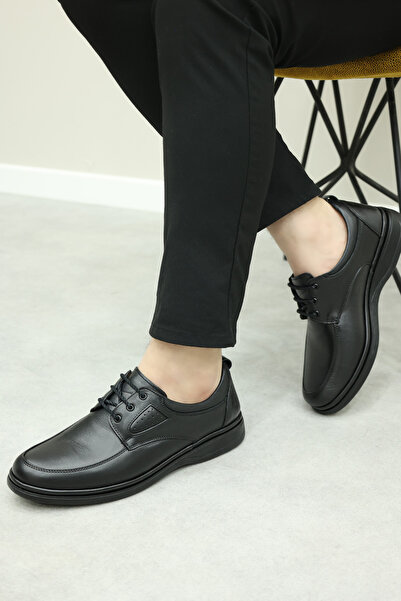 FAST STEP Hakiki Deri Ortopedik Erkek Casual Ayakkabı 662MA208