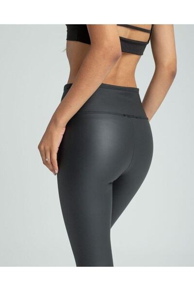 FV High Waist Slimming and Lifting Raised Matte Leather Leggings