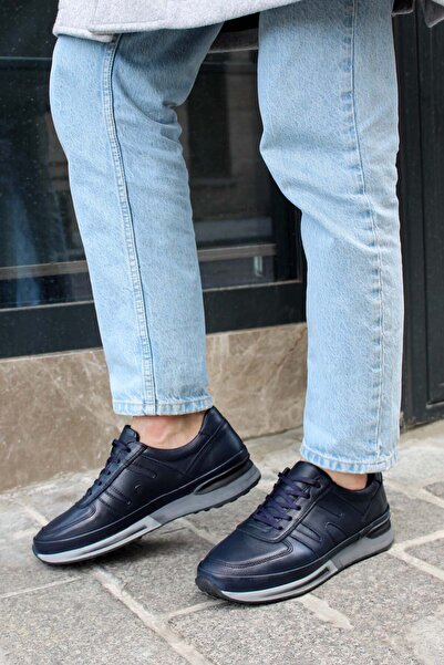 FAST STEP Мъжки спортни обувки от естествена кожа 600MA326