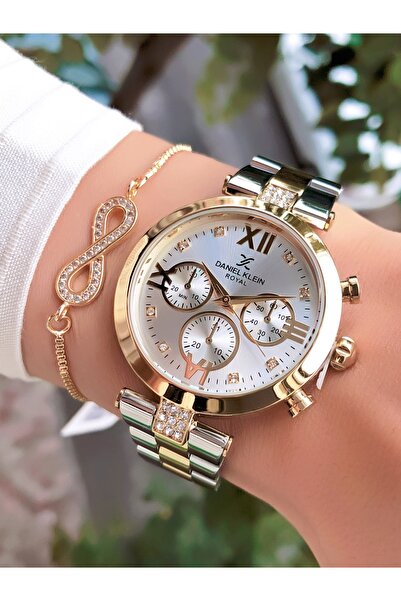 Daniel Klein Kadın Saat – Çelik Kordon | Bileklik Hediyeli | 2 Yıl Garantili