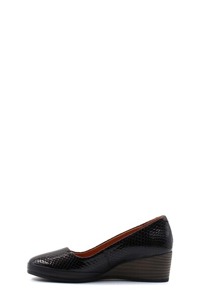 FAST STEP Genuine Leather Women's Wedge Heeled Shoes - 411Za291