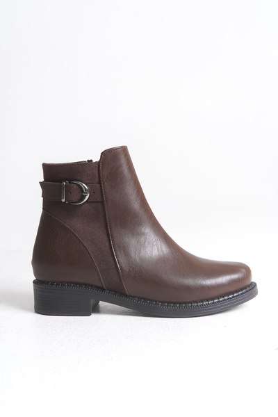 Riccon Giselnath Kadın Bot 0012070 Kahverengi Cilt