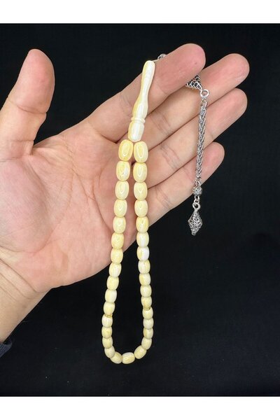 Anemore Collection قطرة بيضاء من العنبر - 12 مم × 8 مم قطع كبسولة العجين T-673