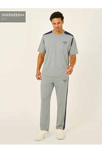 STITCH by MH بدلة رياضية قصة فضفاضة للرجال