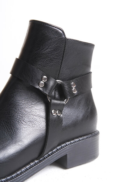 Riccon Ezasianna Kadın Bot 0012075 Siyah Cilt