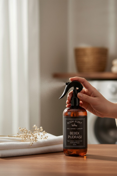 homeartplus Bebek pudrası Oda ve Ortam Kokusu Spreyi 250 ml