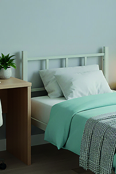 Unimet Titan Tek Kişilik Metal Karyola - Beyaz (90X190 - 90X200)