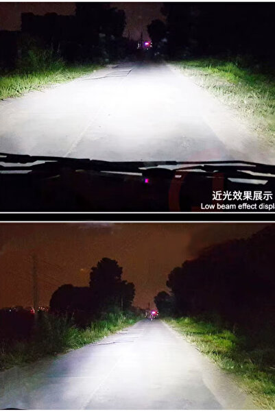 Ruan Set of 2 LED car bulbs H7 K7 model 3570 100W 10000 lumens 6000k