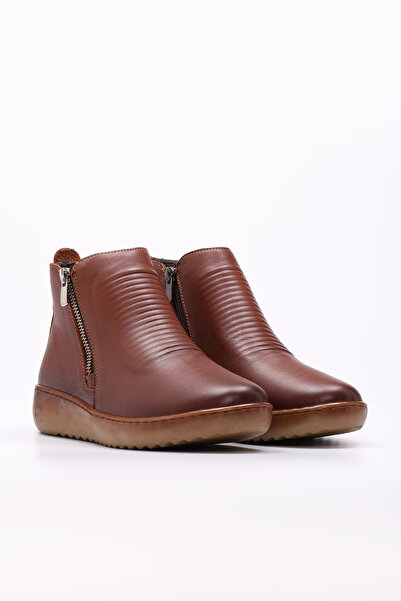 FAST STEP Hakiki Deri Kadın Klasik Bot 864SZA1205