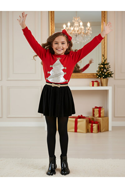 By Piera Сезонна новогодишна блуза с плисирани ръкави