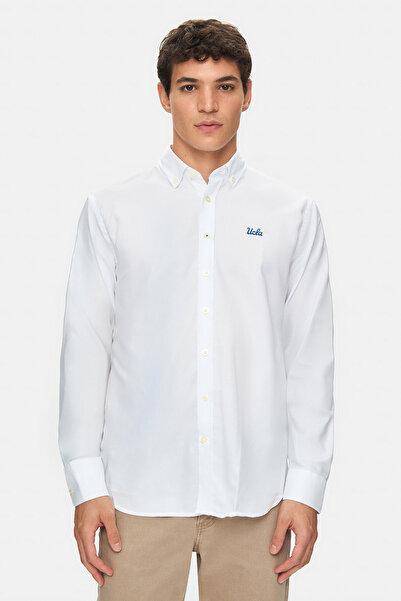 UCLA Ανδρικό πουκάμισο Jackson White Oxford