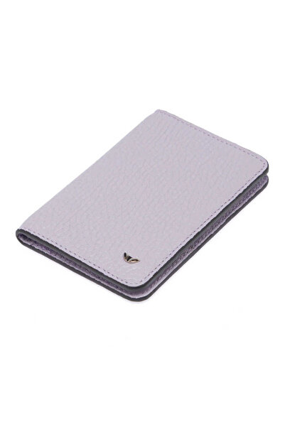 Tergan Lila Hakiki Deri Unisex Kredi Kartlık - S1KK00001645-P5M