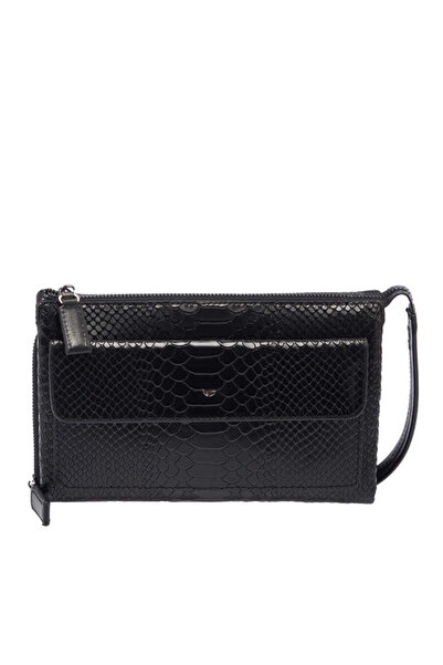 Tergan Siyah Hakiki Deri Erkek Portföy Çantası - S1PC00021138-Z32