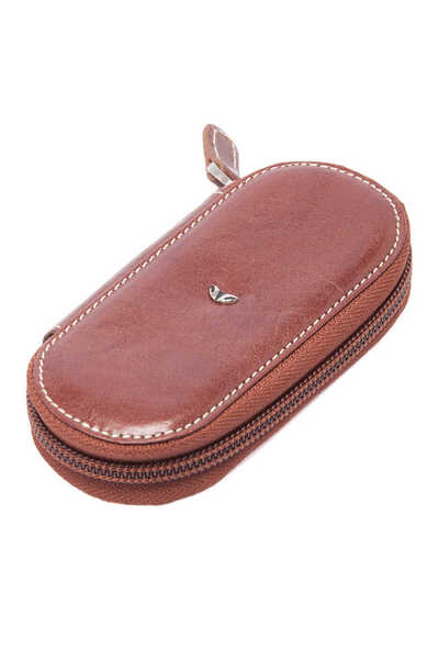 Tergan سلسلة مفاتيح من الجلد الطبيعي للجنسين - S1AN00000096-B01