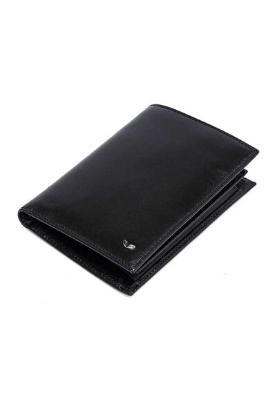 Tergan Siyah Hakiki Deri Erkek Cüzdan - S1CE00001108-B06