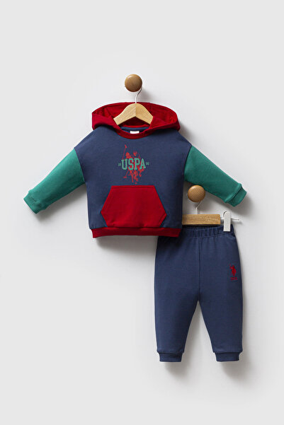 U.S. Polo Assn. U.S. Polo Assn. Men's 2-Piece Set - Indigo-Green