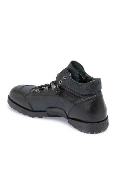 Tergan Siyah Hakiki Deri Erkek Casual Bot - E23K1BT56502-T4T