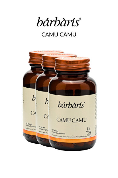 Barbaris Camu Camu Tablets 180 Antioxidant*3 Pack