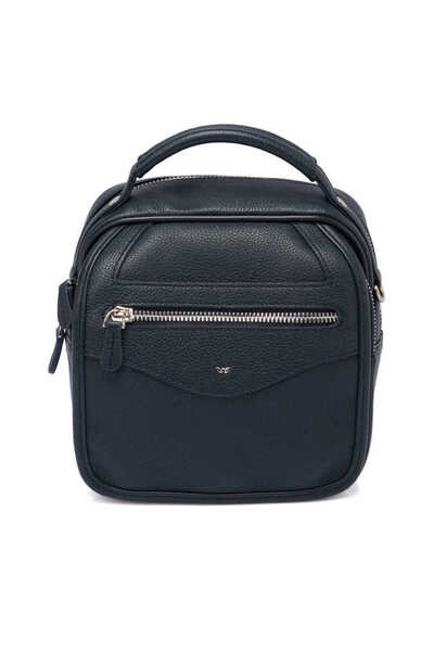 Tergan Lacivert Hakiki Deri Erkek Portföy Çantası - S1PC00002957-X86