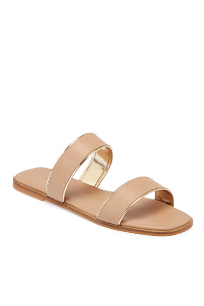 Tergan Nude Vegan Kadın Terlik - K24Y1TR67090-Q4M