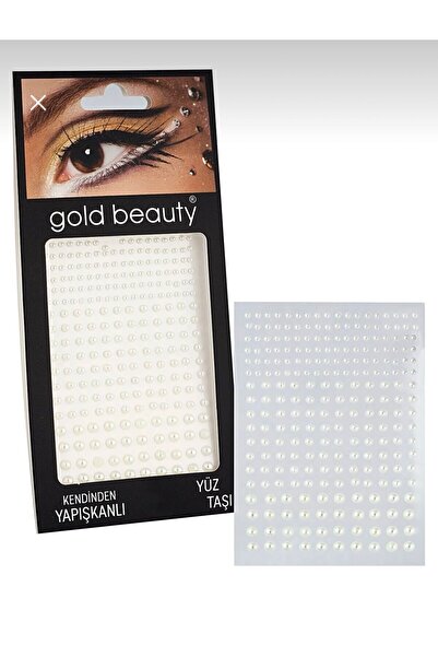 Gold Beauty 244 Adet Kendinden Yapışkanlı Tırnak Taşı Ve Yüz Taşı
