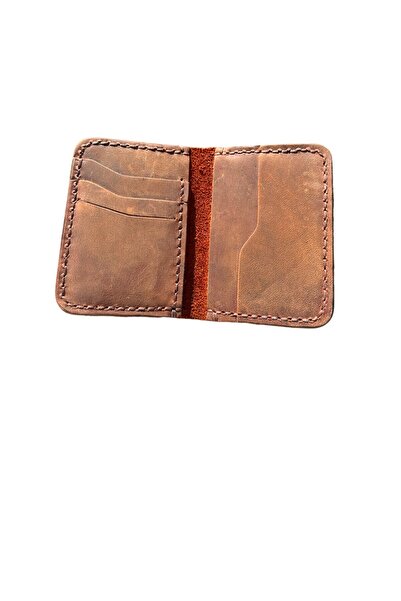 MESACRAFT حامل بطاقة الائتمان والعمل من الجلد الحقيقي الأنيق،