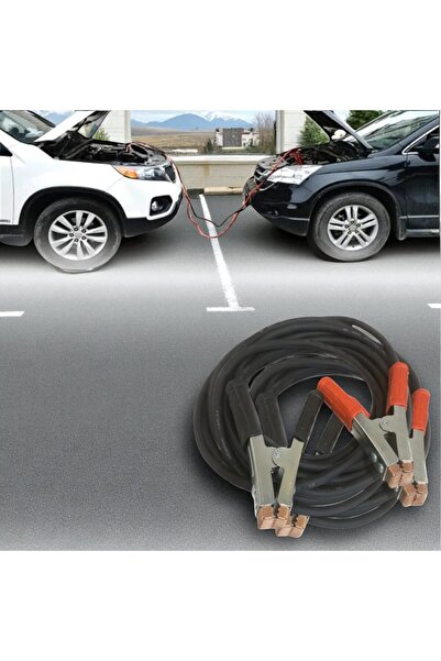 OEM Set of 2 battery jump leads 2×2.5 m for 12V/24V, 600A (jumper cables)