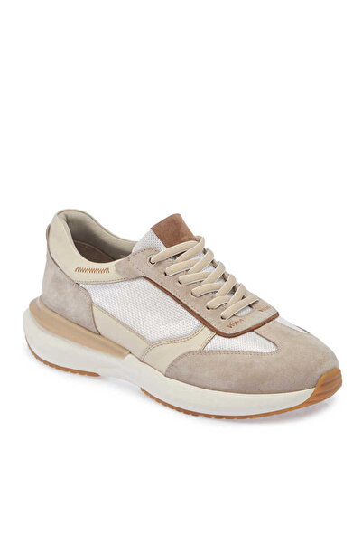 Tergan Bej Hakiki Deri Erkek Sneaker - E24I1AY56693-B79