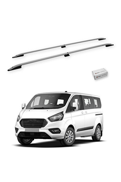 Turtle Ford Custom 2012-2023 / Uzun Şasi Tavan Çıtası Crown Gri