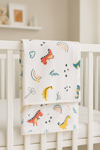 minial Baby Blanket Flannel 100% Cotton Oeko-Tex Certified (100 X 85 cm)