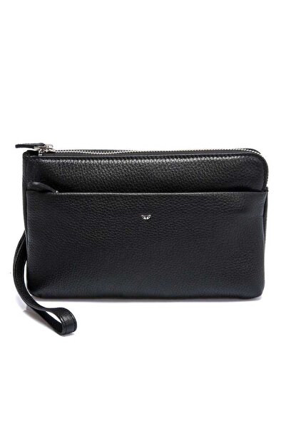 Tergan Siyah Hakiki Deri Erkek Portföy Çantası - S1PC00002972-A6F