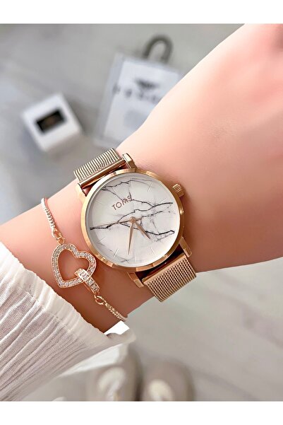 Toms Women's Wristwatch - Original Product - Bracelet Gift - 3 Atm Waterproof