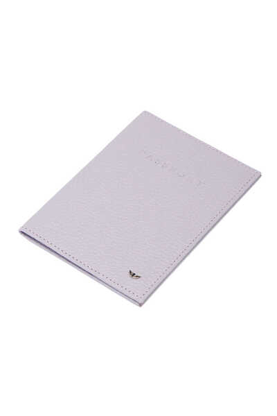 Tergan Lila Hakiki Deri Unisex Pasaportluk - S1PS00001200-P5M