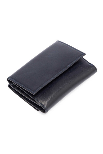 Tergan Чорний чоловічий гаманець із натуральної шкіри - S1CE00001650-H86