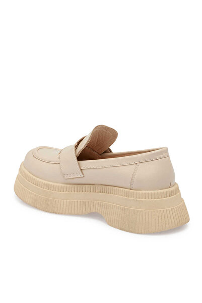 Tergan Krem Hakiki Deri Kadın Makosen - K24S1AY67587-A68