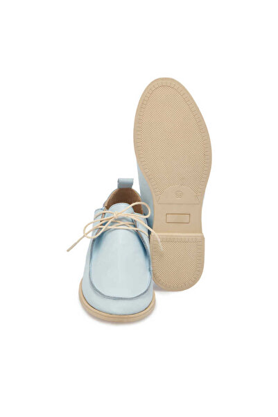 Tergan Mavi Hakiki Deri Kadın Casual Ayakkabı - K24I1AY67367-S1M