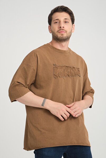 Rocqerx R-5822 Модель вишитого та праного супрем-футболки