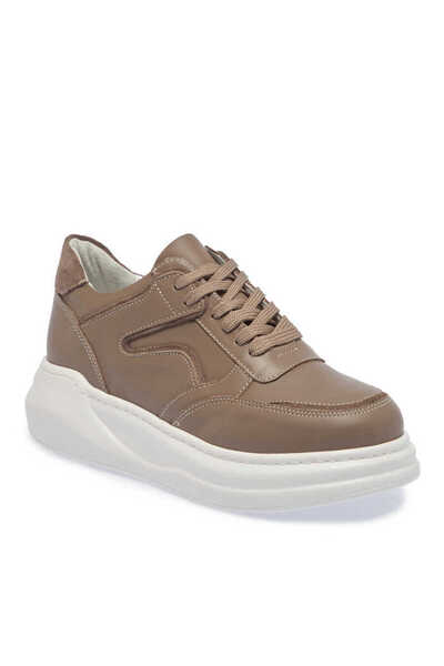Tergan Vizon Hakiki Deri Kadın Sneaker - K24I1AY67491-A44