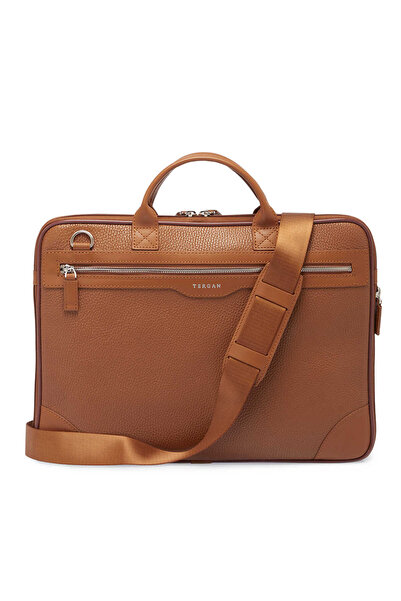Tergan Taba Genuine Leather Men's Laptop Bag - S1Lc00021111-D4H