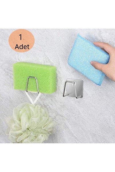 Duffa Paslanmaz Çelik Bulaşık Süngeri Tutacağı 3M Yapışkanlı  Bulaşık Sünger ...