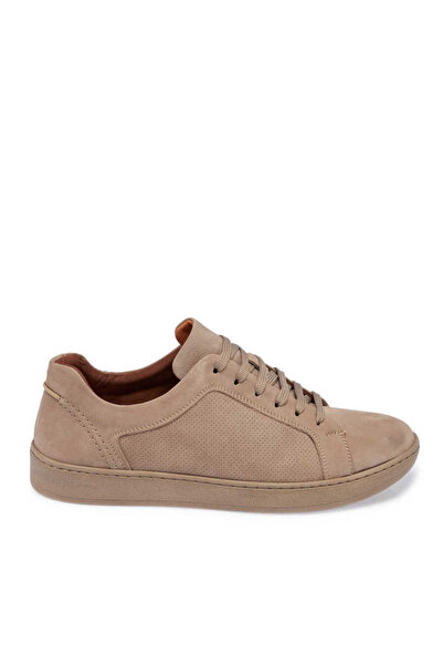 Tergan Vizon Hakiki Nubuk Deri Erkek Sneaker - E24I1AY56825-A65