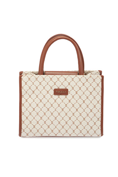 Tergan Бежева текстильна жіноча сумочка - S25Y1TWC0702-S7G