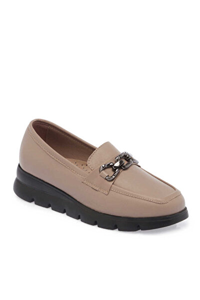 Tergan Vizon Hakiki Deri Kadın Makosen - K24S1AY67549-A44