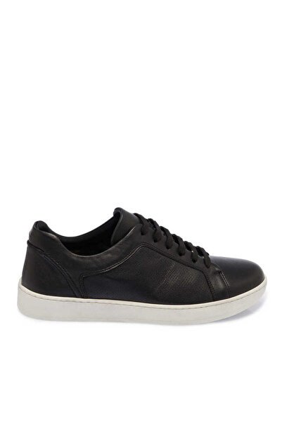 Tergan Siyah Hakiki Deri Erkek Sneaker - E24I1AY56825-A23