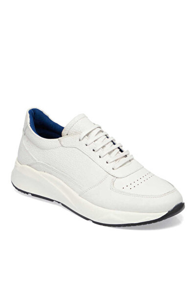 Tergan Beyaz Hakiki Deri Erkek Sneaker - E24I1AY56808-B69