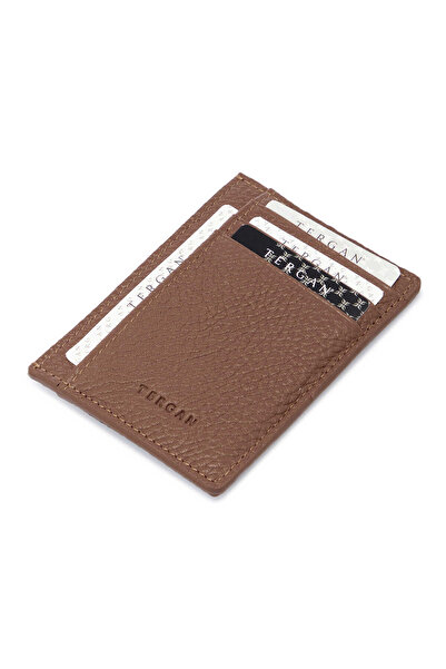 Tergan Taba Deri Unisex Kredi Kartlık - S1KK00001676-B67
